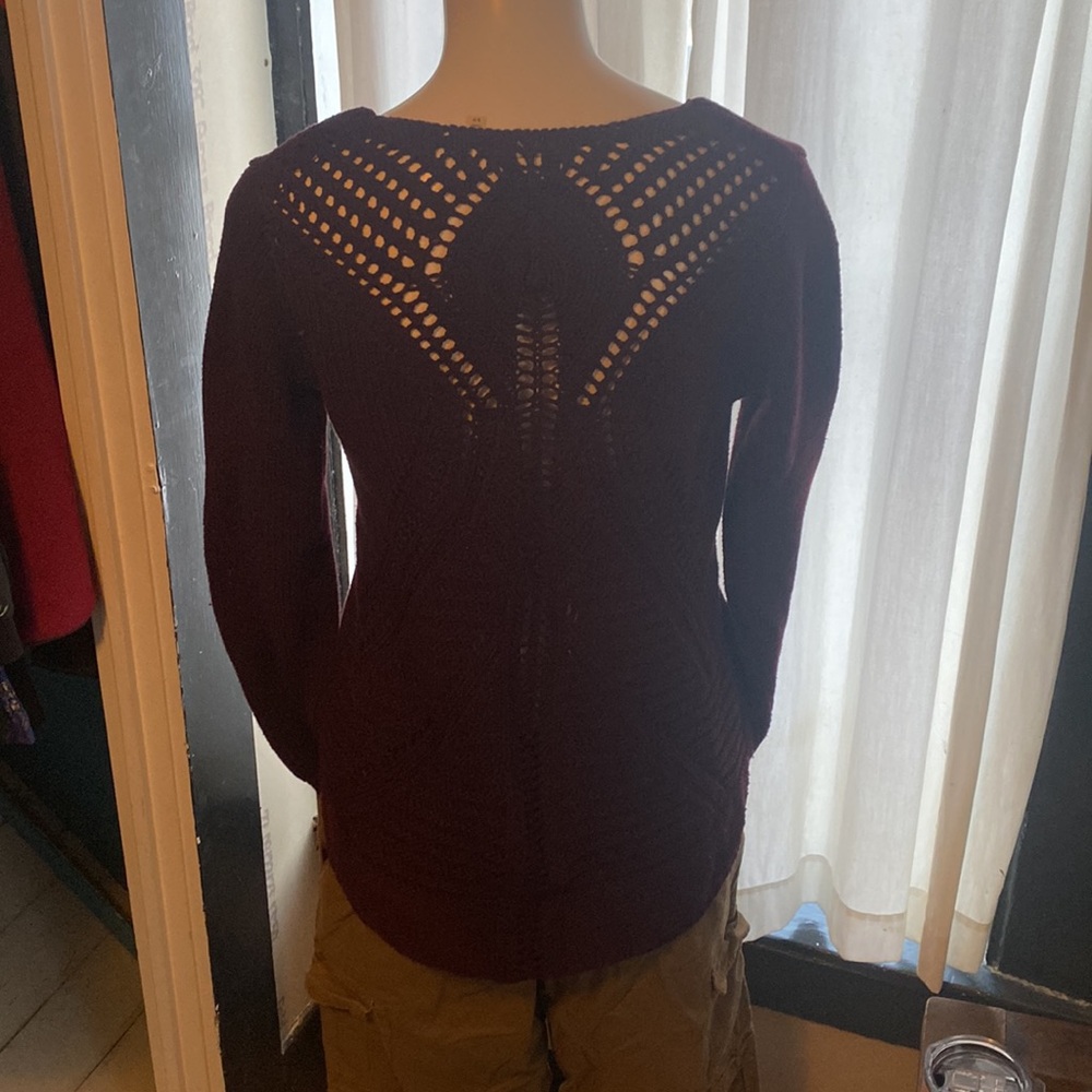 Fylo Women’s Burgundy Sweater sz SP